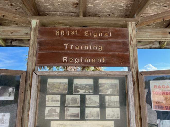 801st Signal Training Regimen